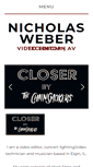 Mobile Screenshot of nickweber.net